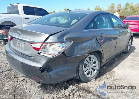 2013 Hyundai Sonata Gls из США, поврежденный, VIN 5NPEB4AC3DH608295